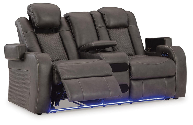 Fyne-Dyme Power Reclining Loveseat and Recliner