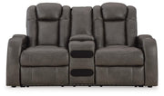Fyne-Dyme Power Reclining Loveseat and Recliner
