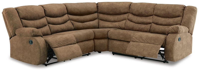 Partymate 2-Piece Reclining Sectional