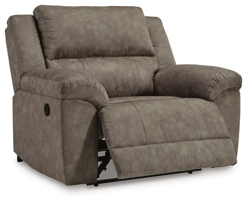 Laresview Reclining Sofa and Oversized Recliner