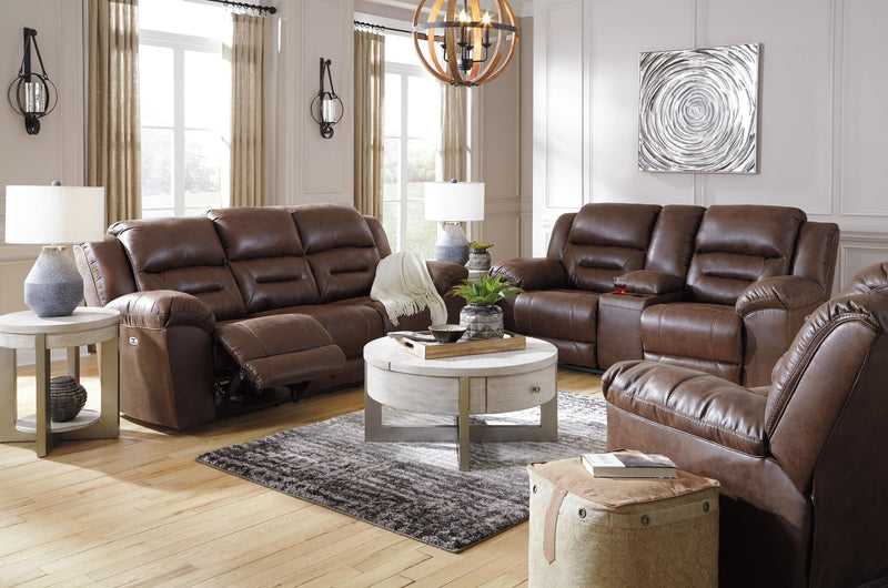 Stoneland Power Reclining Sofa, Loveseat and Recliner