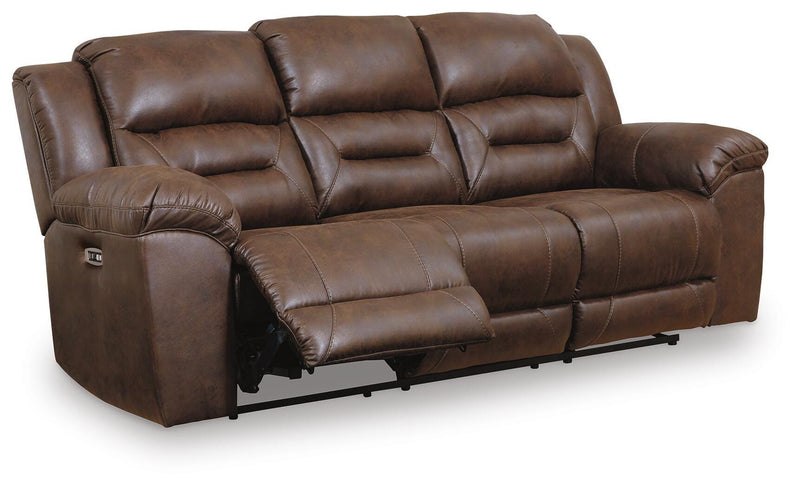 Stoneland Power Reclining Sofa and Loveseat