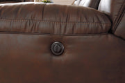 Stoneland Power Reclining Loveseat with Console