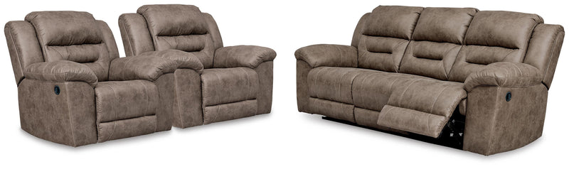 Stoneland Reclining Sofa and 2 Recliners