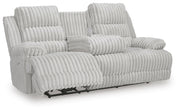 Rhines Falls Power Reclining Sofa with Drop Down Table