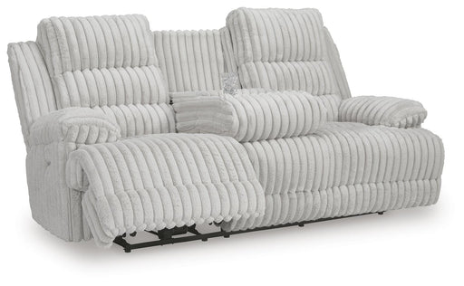 Rhines Falls Power Reclining Sofa with Drop Down Table