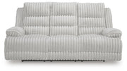 Rhines Falls Power Reclining Sofa with Drop Down Table