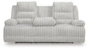 Rhines Falls Power Reclining Sofa with Drop Down Table