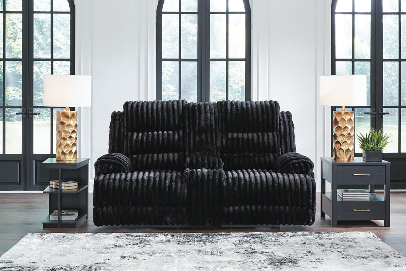 Rhine Falls Power Reclining Sofa and Loveseat