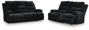 Rhine Falls Power Reclining Sofa and Loveseat