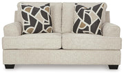 Heartcort Sofa, Loveseat, Oversized Chair and Ottoman