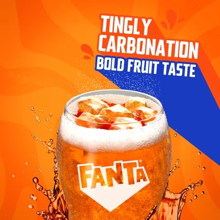 Fanta Orange Soda Pop Bottles, 12 fl oz, 6 Pack