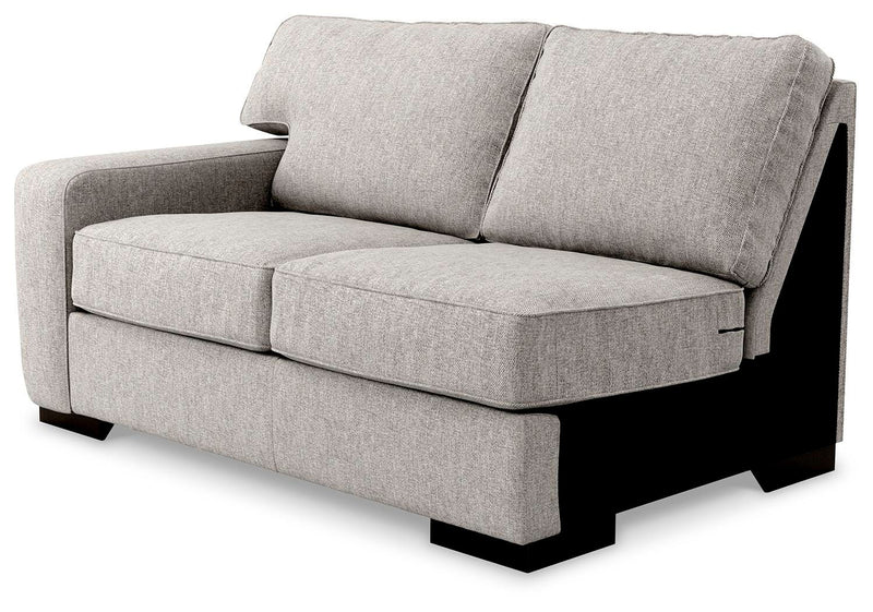 Ashlor Nuvella® Left-Arm Facing Loveseat