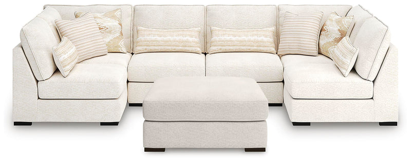 Donelson Creek 4-Piece Sectional and Ottoman