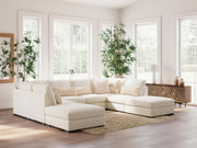 Donelson Creek 6-Piece Sectional and Ottoman