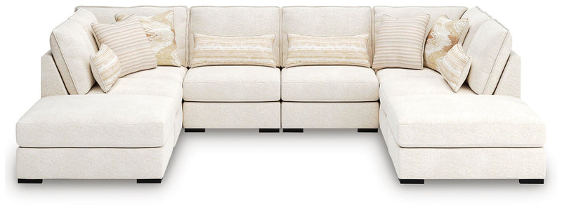 Donelson Creek 6-Piece Sectional and Ottoman