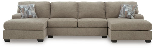 Newellen 3-Piece Sleeper Sectional with Double Chaise