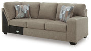 Newellen 3-Piece Sectional and Oversized Ottoman