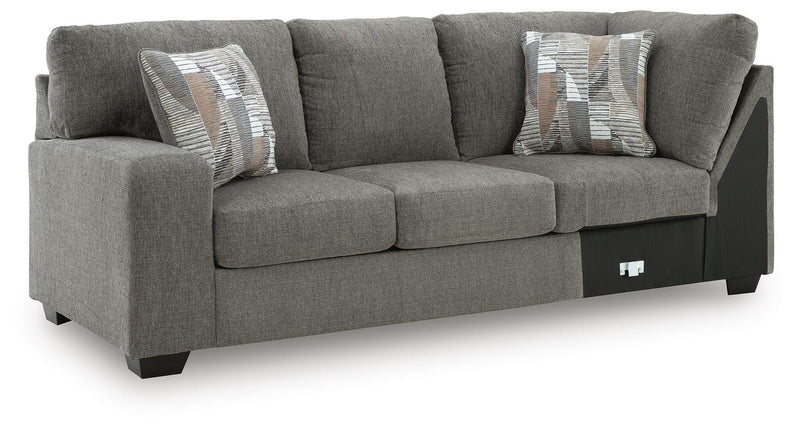 Clarington Left-Arm Facing Sofa with Corner Wedge