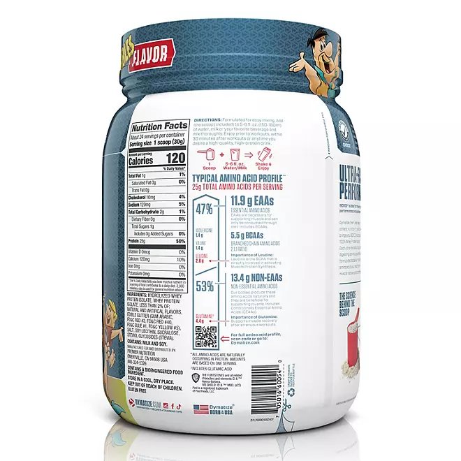 Dymatize ISO100 Hydrolyzed 25g 100% Whey Protein Powder, Fruity Pebbles 1.6 lbs.