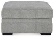 Casselbury Oversized Swivel Chair and Ottoman