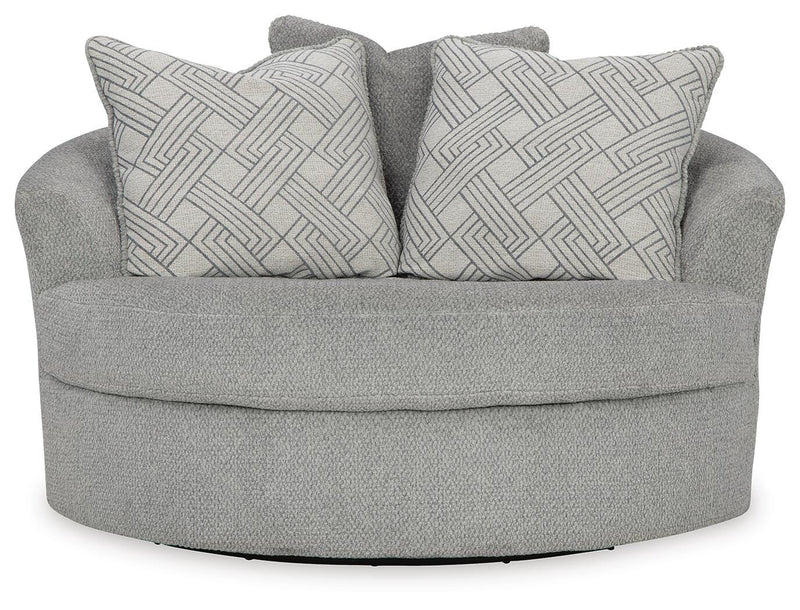 Casselbury Oversized Swivel Accent Chair