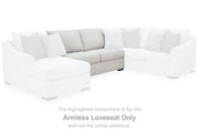Koralynn Armless Loveseat