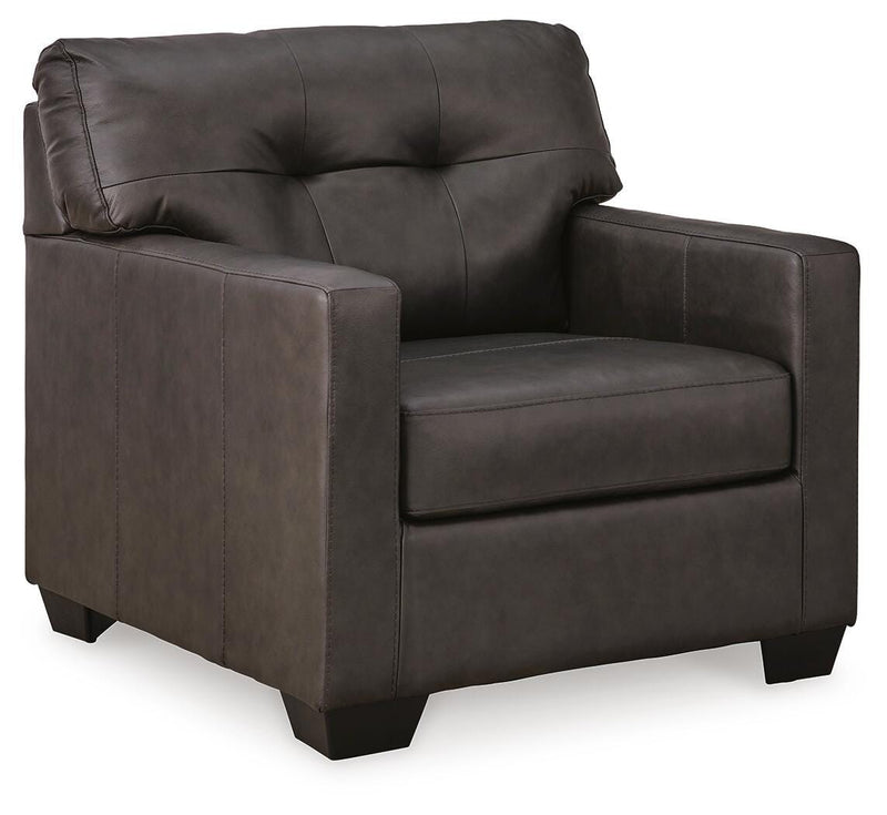 Belziani Oversized Chair and Ottoman