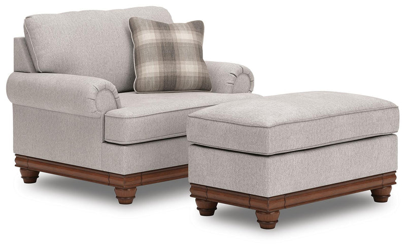 Clearbrooke Oversized Chair and Ottoman