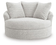 Cuddle Plush 3-Piece Sectional, Chair and Ottoman
