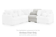 Cuddle Plush Armless Chair