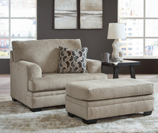 Stonemeade Oversized Chair and Ottoman