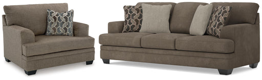 Stonemeade Queen Sofa Sleeper and Oversized Chair