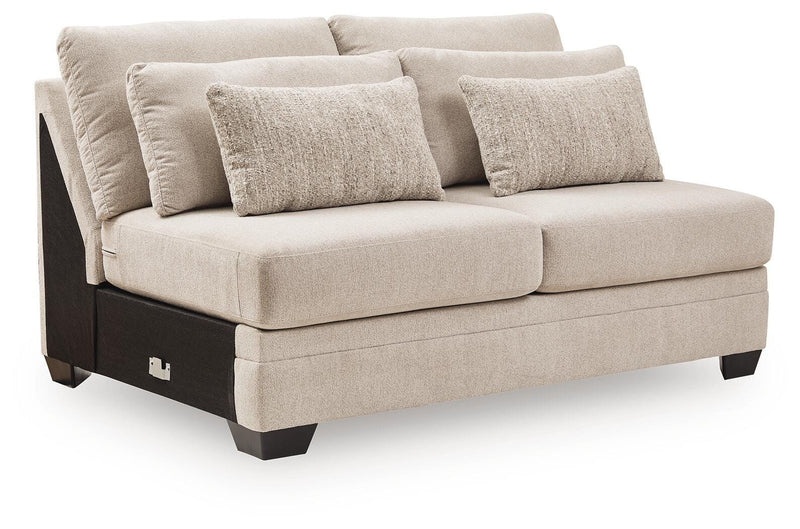 Mandi Point Armless Loveseat
