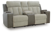 Branthorpe Power Reclining Loveseat with Console