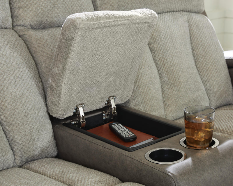 Branthorpe Power Reclining Loveseat with Console