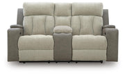 Branthorpe Power Reclining Loveseat with Console