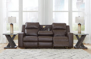 Lavenhorne Reclining Sofa with Drop Down Table