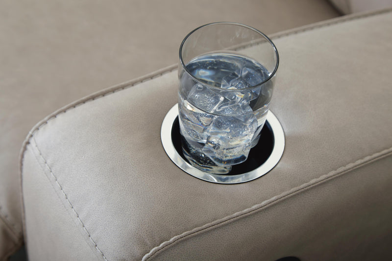 Lavenhorne Reclining Sofa with Drop Down Table