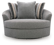 Creston Heights Oversized Swivel Accent Chair