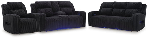 Belvarrow Power Reclining Sofa, Loveseat and Recliner