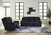 Belvarrow Power Reclining Sofa and Loveseat