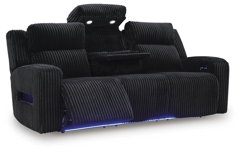 Belvarrow Power Reclining Sofa and Loveseat