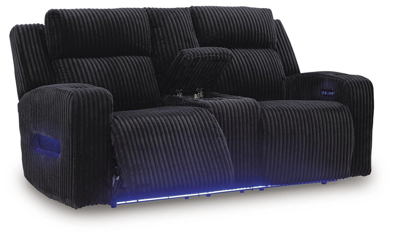 Belvarrow Power Reclining Sofa and Loveseat