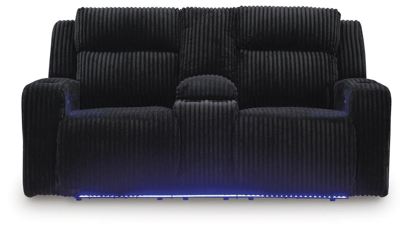 Belvarrow Power Reclining Sofa and Loveseat