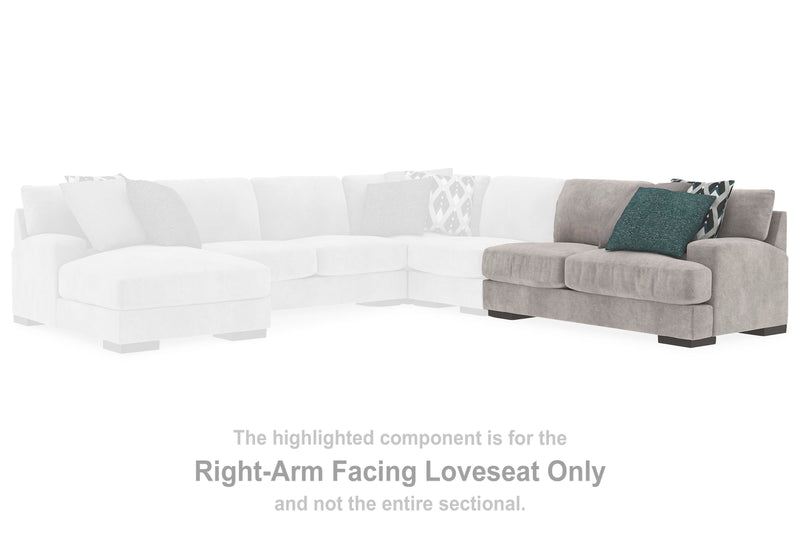 Bardarson Right-Arm Facing Loveseat