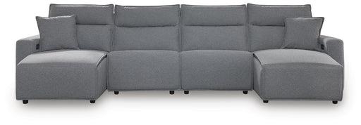 Modmax II 4-Piece Reclining Sectional with Double Chaise