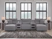 Modmax II 5-Piece Power Reclining Sectional with Chaise and Audio Consoles