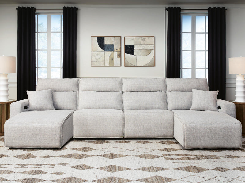 Modmax II 4-Piece Reclining Sectional with Double Chaise