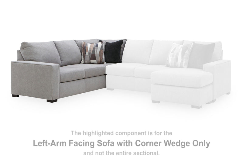 Lakepoint Left-Arm Facing Sofa with Corner Wedge